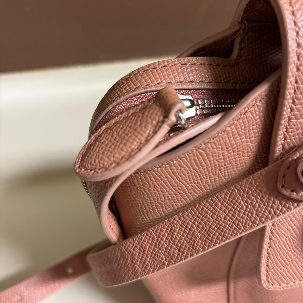 Rebecca Minkoff Gabby Leather Sachet Rose Purse Bag - Picture 7 of 13